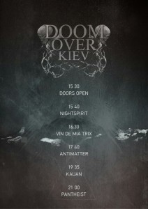 Doom Over Kyiv 2015 poster